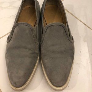 Everlane Pointy Toe Street Shoe in Grey Nubuck 7